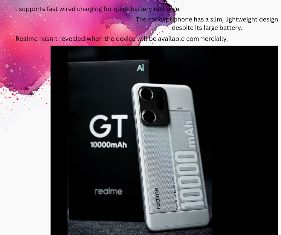 Realme GT 10,000mAh Battery: Unmatched Power and Performance