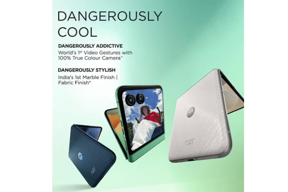 Motorola Razr 60 Arrives in India With Dimensity 7400X SoC, Foldable Design, and pOLED Outer Display